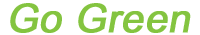 Go Green Logo